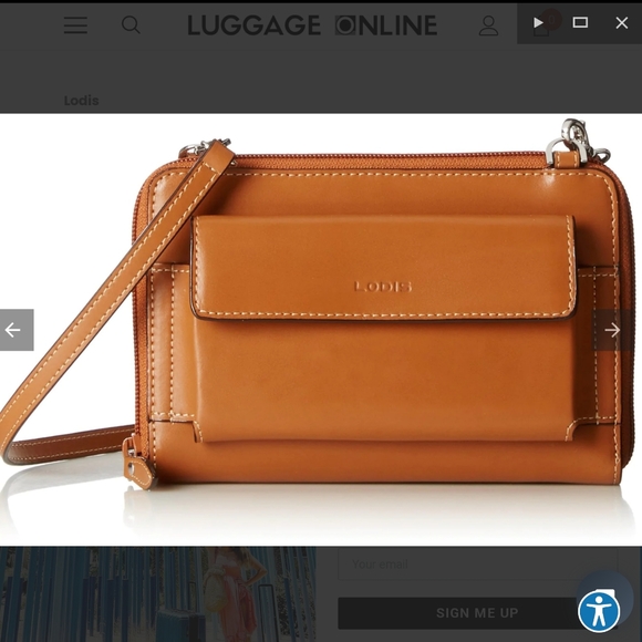 Lodis Audrey Tracy Crossbody - Picture 1 of 11